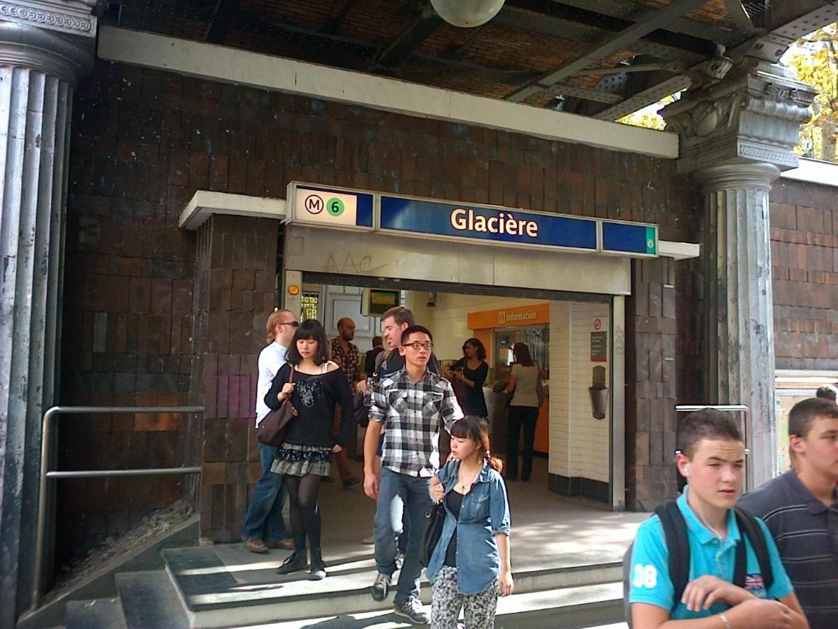 Appartement Tout Confort Au Pied Du Metro Glaciere Paříž Exteriér fotografie